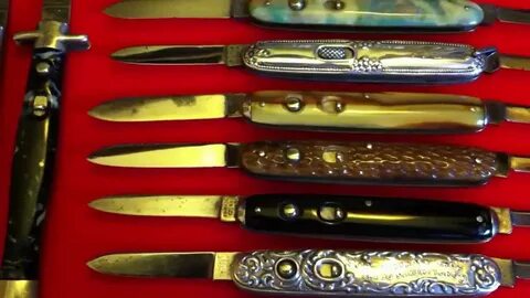 Vintage American Switchblades - YouTube