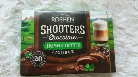 Шоколадные конфеты ROSHEN Shooters Irish coffee Liqueur - "B