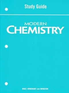 Modern Chemistry Student Edition by Holt Rinehart - AbeBooks