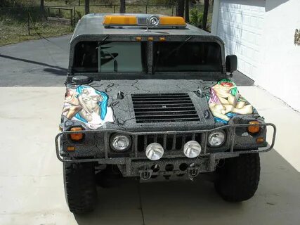 dennis rodman's hummer h1 front view - NO Car NO Fun! Muscle