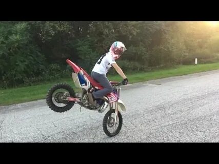 CRAZY CR85 Rippin' and Wheelies ft. Andrew Haselhuhn - YouTu