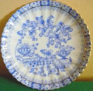 Vintage Tuppack -"Echt" - Saucer Only - China Blau -Tiefenfu