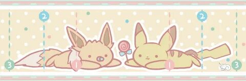 Pikachu and Eevee diaper sticker by metersprower -- Fur Affi