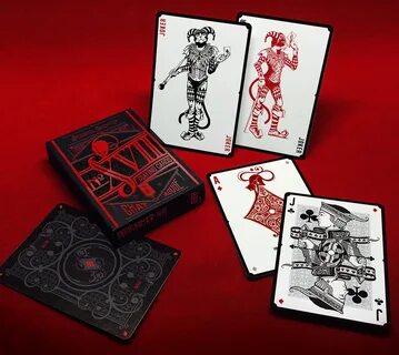 No.17 "Le Chat Rouge" Custom Playing Cards on Behance