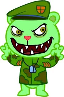 Evil Flippy for the win! Happy tree friends, Bocetos bonitos