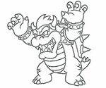 Bowser Coloring Pages - Best Coloring Pages For Kids Colorin
