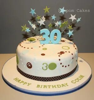 30th birthday cake Birthday cake pops, 30 birthday cake, Coo
