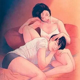 Korean Illustrator Captures Love And Intimacy So Well That Y
