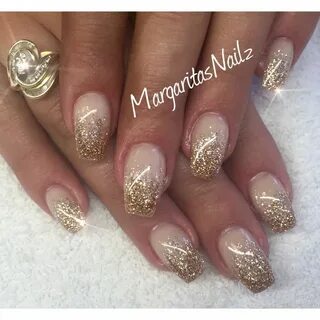 Found on Bing from www.pinterest.ca Ombre nails glitter, Gol