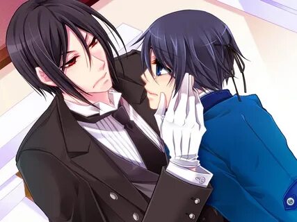 Ciel and Sebastian - Black Butler (Тёмный дворецкий) фото (1