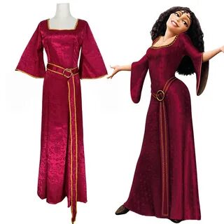 Custom Made Rapunzel Tangled Mother Gothel Beautiful Costume