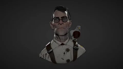 Medic TF2 (realistic) - 3D model by CaptainSpoof (@CaptainSp