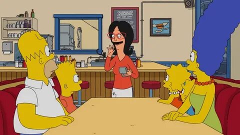 The Simpsons visit Bob's Burgers in new Treehouse of Horror clip.