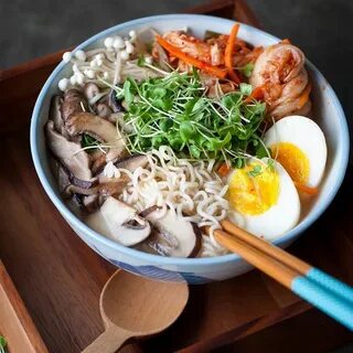 Kimchi Ramen Noodle Bowl by saltnpepperhere Quick & Easy Rec