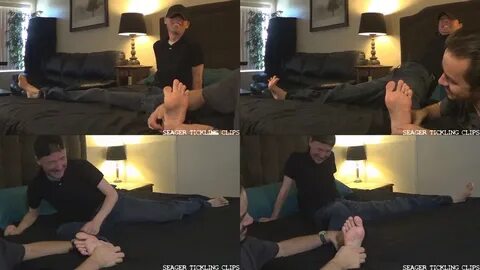 Seager Foot Fetish Clips - Air Recruit Diego Tied and Tickle