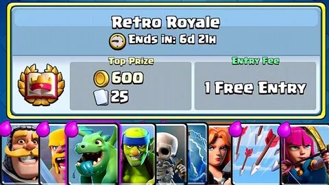 Clash Royale - RETRO ROYALE! New Special Event - YouTube