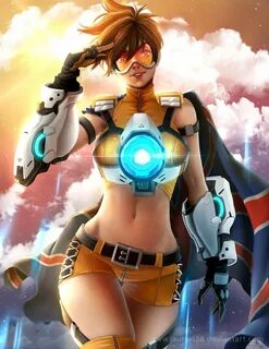 1080855 Anime Overwatch Tracer Overwatch Blizzard Entertainm