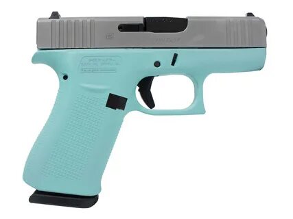 Glock 43X Gen 5 9mm Pistol, Robin Egg Blue Palmetto State Ar