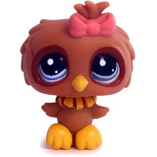 Littlest Pet Shop Pet Pairs Owl (#1943) Pet LPS Merch