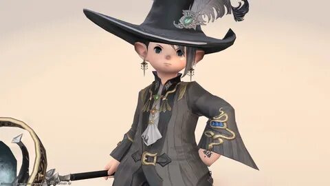 Black Mage AF4 equipment, cute noble witch clothes "Wicce" s