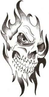 Tattoo Drawing Designs Sleeve Cool skull drawings, Badass dr