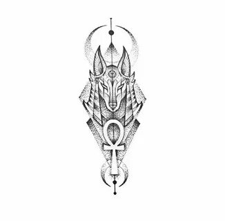 Anubis tattoo design #anubis #tattoo #design #anubistattoode