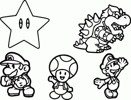 Mario Coloring Pages 100 Best Pictures Free Printable