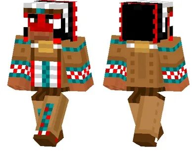 Скачать скин Native American Chief для Minecraft Скины для М