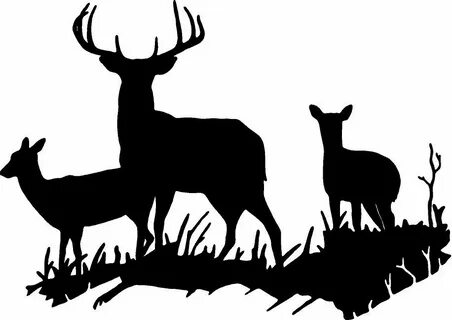 Pardon Our Interruption... Deer decal, Deer silhouette, Deer