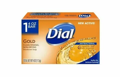 Мыло Dial Gold Antibacterial Deodorant Wrapped Bar Soap, 4oz