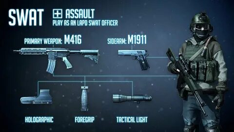 "SWAT" : BF3 Assault Loadout & M416 Gameplay - YouTube