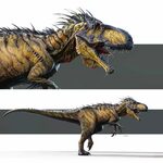 Early Indominus rex concept by Ian Joyner. #JurassicWorld #I