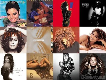 PACK - Janet Jackson - Album Discography (44.1kHz/16bit FLAC