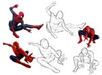 How To Draw Spider Man Poses Grabber Fashion
