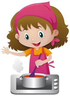 Girl Cooking Vector Art, Icons, and Graphics for Free Downlo