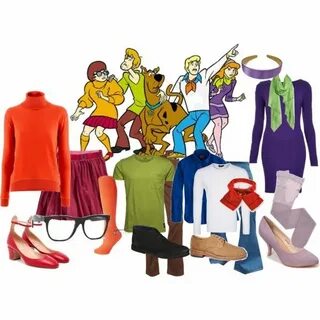DIY Group Costumes - Cast of Scooby Doo - Polyvore Halloween