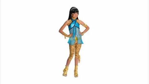 Cleo De Nile Monster High Girls Halloween Fancy Dress Costum