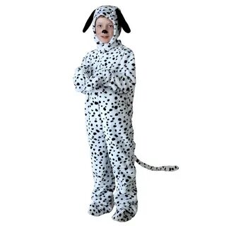 Child Cute Dog Dalmatians Cosplay Costumes Winter Animal Clo