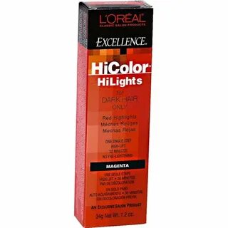 L'Oreal Excellence HiColor Magenta HiLights, 1.2 oz (Pack of