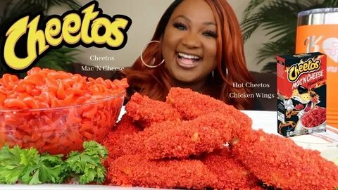 HOT CHEETOS CHICKEN WINGS + FLAMIN' HOT CHEETOS MAC AND CHEE