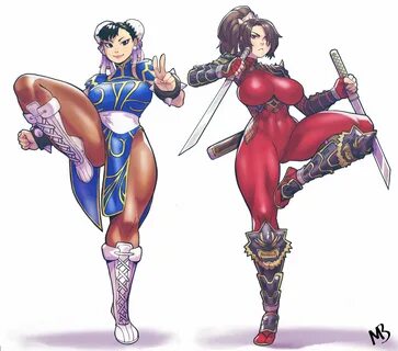 MB on Twitter: "Commission for Alex D. Chun Li in a modified