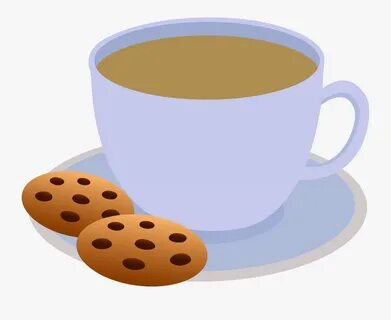 Image Of Cookie Funny Clipart - Hot Chocolate And Cookies Cl