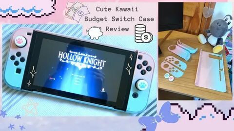Budget Kawaii Nintendo Switch Shell Case ʕ*ᴥ*ʔ っ ♡ - YouTube