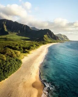 Golden Hour on a beautiful Hawaiian beach. Oahu Hawaii 2400x