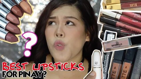 Top Lipsticks for Pinay and Morena Skin - YouTube