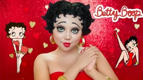 BETTY BOOP Makeup Tutorial !!! Betty boop makeup, Betty boop