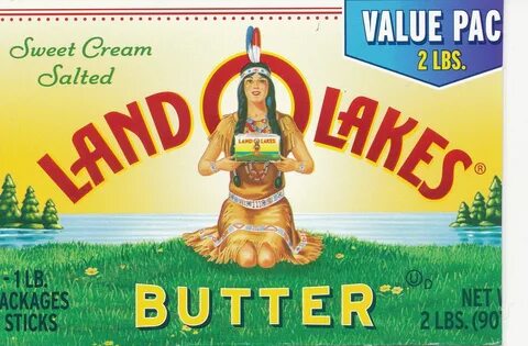 Land O Lakes Butter Label