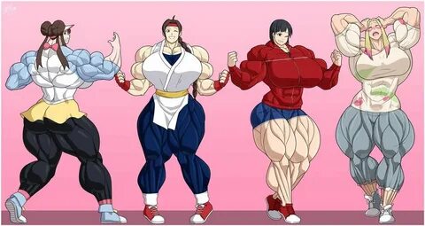 Growth Spurts by Forsa-kun Anime, King of fighters, Female m