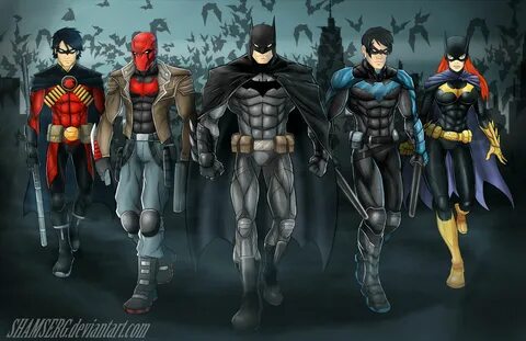 Bat Family 4k superheroes wallpapers, robin wallpapers, red 