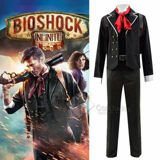 Specialty NEW Bioshock Infinite Booker DeWitt Cosplay Costum